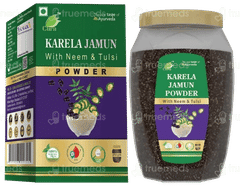 Cura Karela Jamun With Neem & Tulsi Sugar Free Powder 250Gm