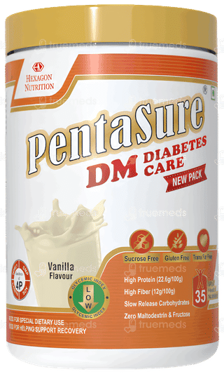 Pentasure Dm Diabetes Care Vanilla Flavour Sucrose Free Powder 1kg