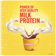 Complan New Royale Chocolate Flavour Refill Powder 500Gm With Sipper Free