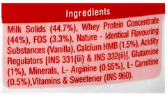 Maxvida High Protein Vanilla Flavour Zero Added Sugars Powder Jar 400Gm
