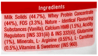 Maxvida High Protein Vanilla Flavour Zero Added Sugars Powder Jar 400Gm