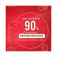 Maxvida High Protein Vanilla Flavour Zero Added Sugars Powder Jar 400Gm