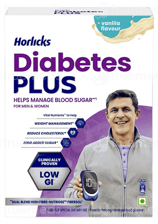 Horlicks Diabetes Plus Vanilla Flavour 200Gm