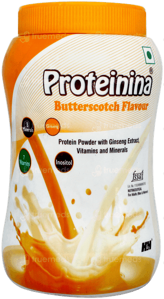 Proteinina Butterscotch Flavour Powder 200gm