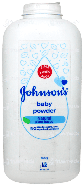 Johnsons Natural Plant Based Baby Powder 400Gm