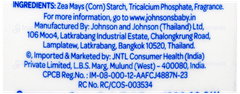 Johnsons Natural Plant Based Baby Powder 400Gm