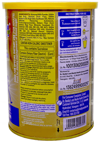 Celevida Diabetes Care Vanilla Flavour Tin 400Gm