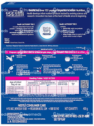 Nestle Lactogen Pro 1 Refill Powder 400gm