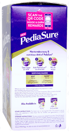 New Pediasure Nutrition For Kids Growth Chocolate Flavour Powder 1000 GM