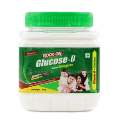 Rock On Glucose D Regular Powder 300 Gm Rock On Glucose D Regular Powder 300 Gm