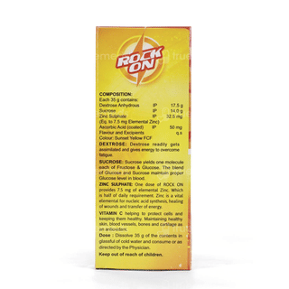 Rock On Orange Flavour Sachet 105 Gm