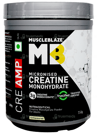 Muscleblaze Mb Cre Amp Creatine Monohydrate Unflavoured Powder 250gm