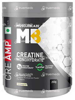 Muscleblaze Creatine Monohydrate Unflavoured Powder 250gm