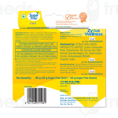 Sugar Free Gold Pellets 500 With Sugar Free Green Powder 40gm Free