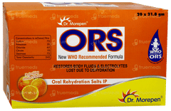 Dr Morepen Ors Orange Flavour Powder 21.8gm