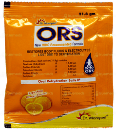 Dr Morepen Ors Orange Flavour Powder 21.8gm