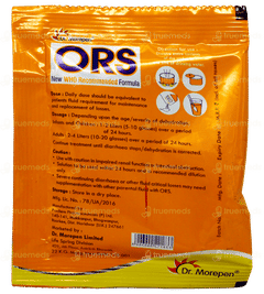Dr Morepen Ors Orange Flavour Powder 21.8gm
