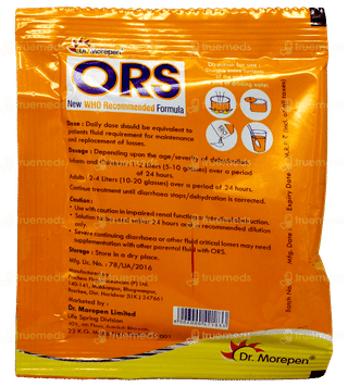 Dr Morepen Ors Orange Flavour Powder 21.8gm