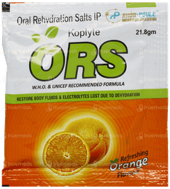 Koplyte Ors Orange Flavour Sachet 21.8Gm