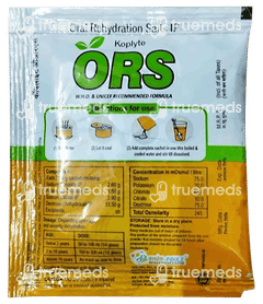 Koplyte Ors Orange Flavour Sachet 21.8gm