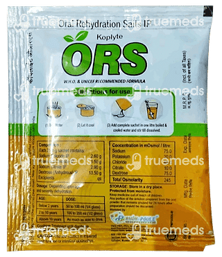 Koplyte Ors Orange Flavour Powder 21.8gm