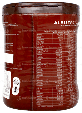 Albuzest Hepa Vanilla Flavour Sugar Free Powder 400gm
