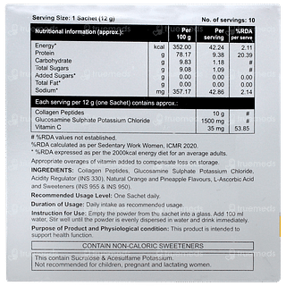Glucozone Cg Orange Pineapple Flavour Sachet 12gm