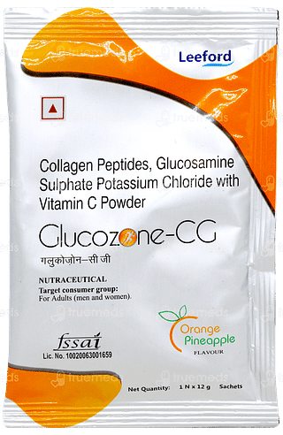 Glucozone Cg Orange Pineapple Flavour Sachet 12gm