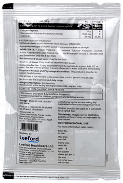 Glucozone Cg Orange Pineapple Flavour Sachet 12gm