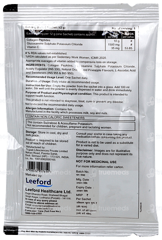 Glucozone Cg Orange Pineapple Flavour Sachet 12gm