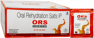 Ors Insta Orange Flavour Sachet 21.8gm