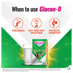 Glucon D Regular Powder 1000Gm With Free Glucon D Orange 300Gm
