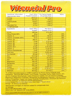 Vitencial Pro Sugar Free Powder 200gm