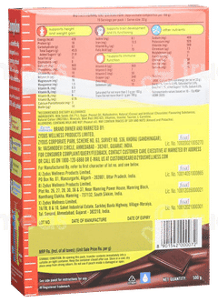 Complan New Royale Chocolate Flavour Refill Powder 500Gm With Tiffin Box Free