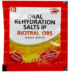 Biotral Ors Orange Flavour Powder 21.8gm