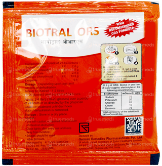Biotral Ors Orange Flavour Powder 21.8gm