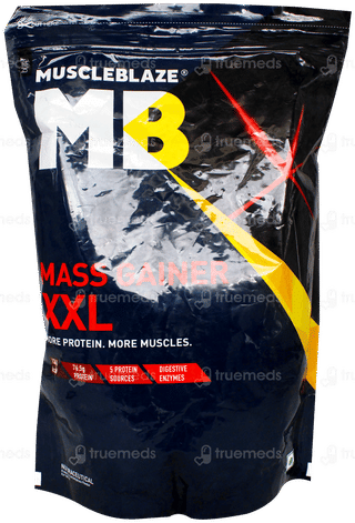 Muscleblaze Mass Gainer Xxl Chocolate Flavour Powder 1000Gm