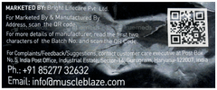 Muscleblaze Mass Gainer Xxl Chocolate Flavour Powder 1000Gm