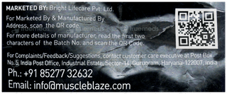Muscleblaze Mass Gainer Xxl Chocolate Flavour Powder 1000Gm