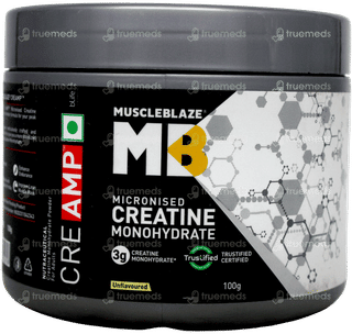 Muscleblaze Mb Cre Amp Creatine Monohydrate Unflavoured Powder 100Gm
