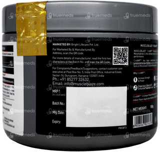Muscleblaze Mb Cre Amp Creatine Monohydrate Unflavoured Powder 100Gm