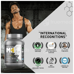 Muscleblaze Biozyme Iso Zero Low Carb Ice Cream Chocolate Flavour Powder 1000Gm