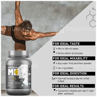 Muscleblaze Biozyme Iso Zero Low Carb Ice Cream Chocolate Flavour Powder 1000Gm
