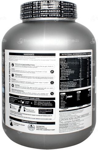 Muscleblaze Biozyme Iso Zero Low Carb Ice Cream Chocolate Flavour Powder 2kg