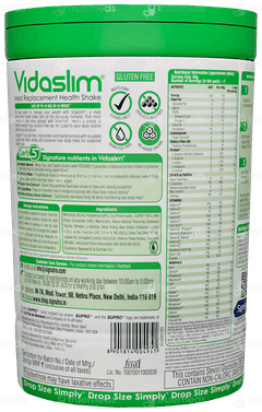 Vidaslim Vanilla Elixir Flavour Powder Jar 400gm Vidaslim Vanilla Elixir Flavour Powder Jar 400gm