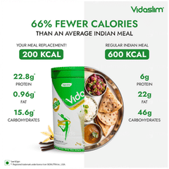 Vidaslim Vanilla Elixir Flavour Powder Jar 400gm Vidaslim Vanilla Elixir Flavour Powder Jar 400gm