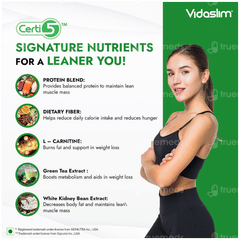 Vidaslim Vanilla Elixir Flavour Powder Jar 400gm Vidaslim Vanilla Elixir Flavour Powder Jar 400gm