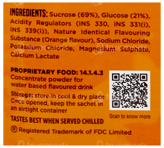 Enerzal Orange Flavour Powder 75Gm