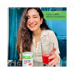 Oziva Plant Based Biotin 10000mcg Lemon Flavour For Stronger Hair And Healthier Skin Powder 125gm Oziva Plant Based Biotin 10000mcg Lemon Flavour For Stronger Hair And Healthier Skin Powder 125gm