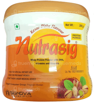 Nutrasig Kesar Pista Flavour Powder 300Gm